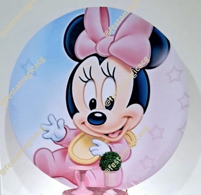 Capa de Painel Minnie Baby - Olivete Filgueira