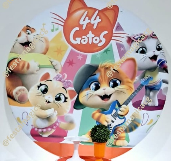 Painel 44 Gatos  - Olivete Filgueira