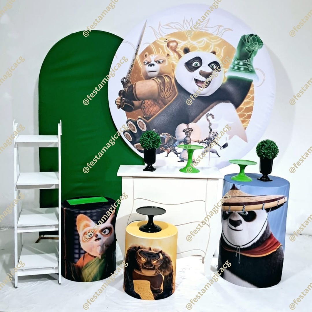K3 Kung Fu Panda (Verde)  - Olivete Filgueira