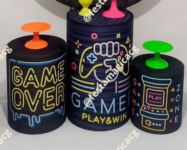 Capas dos Cilindro Game  - Olivete Filgueira