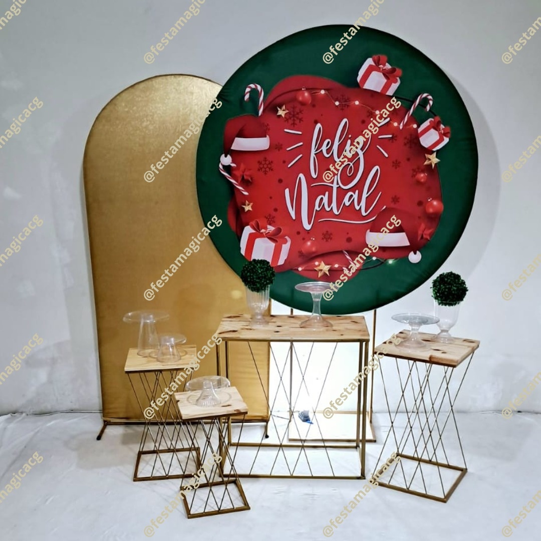 K3 Feliz Natal Verde Mesinhas - Olivete Filgueira