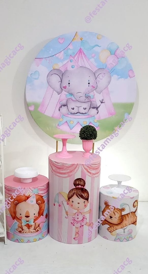 Kmini Circo Rosa  - Olivete Filgueira
