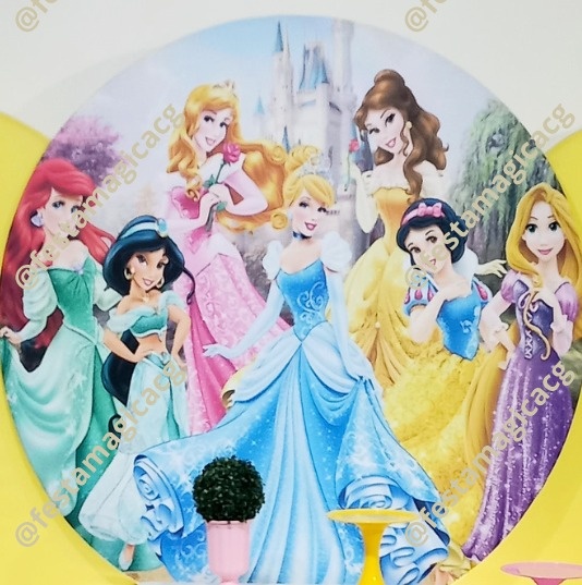 Painel Princesas - Olivete Filgueira