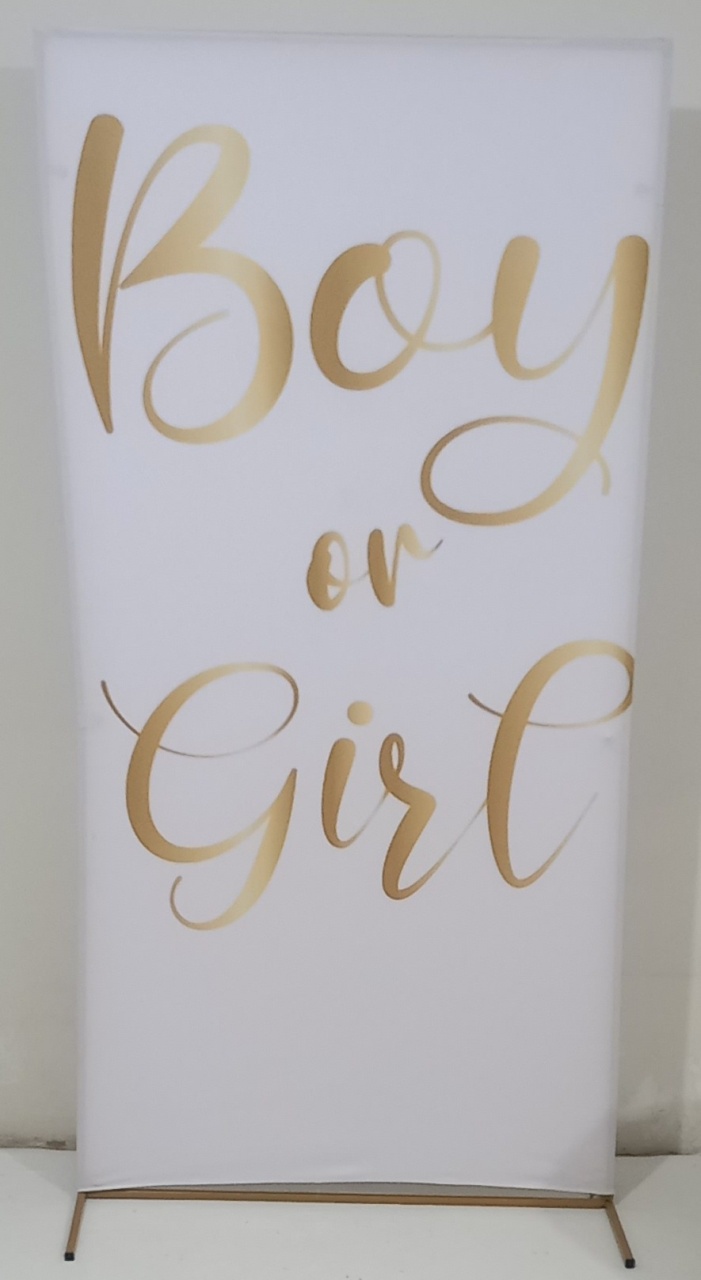 Romano Retangular 1X1 Boy Oh Girl - Olivete Filgueira