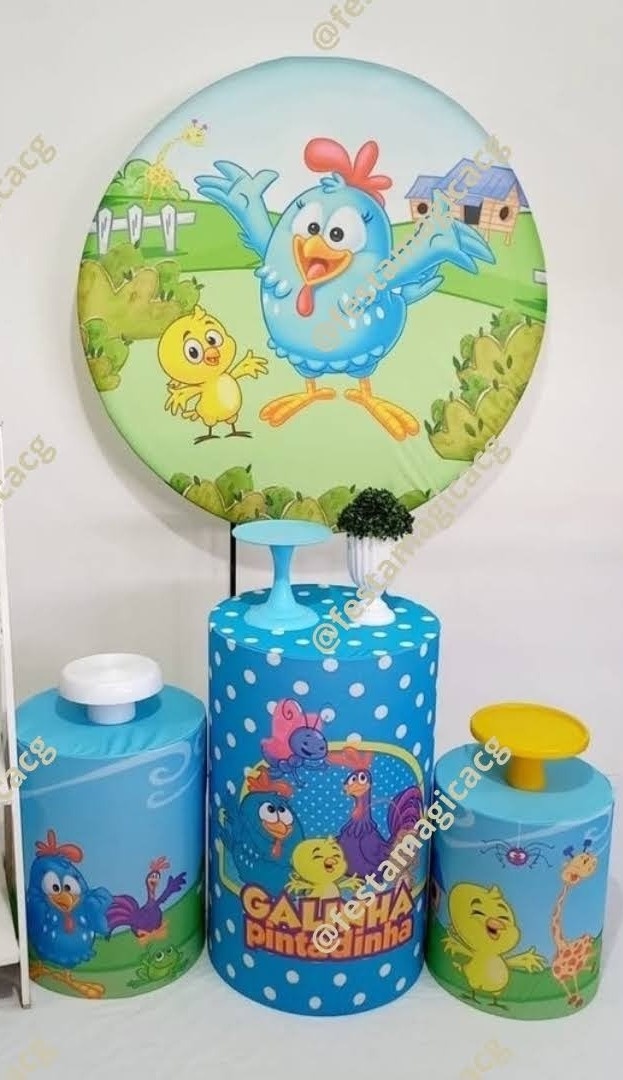 Kmini Galinha Pintadinha - Olivete Filgueira
