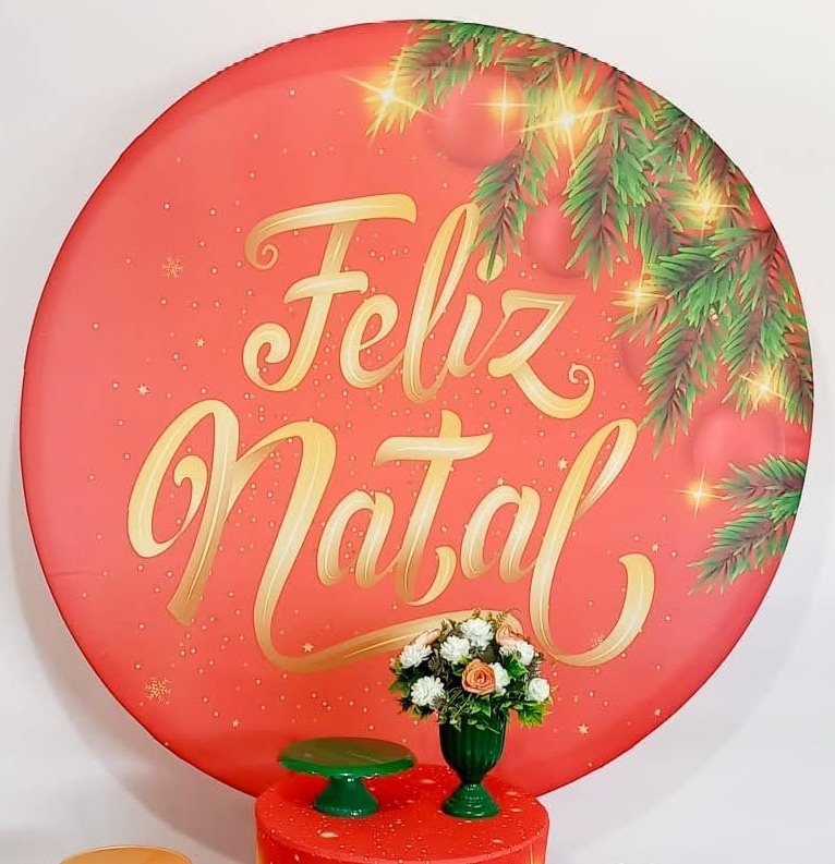 Capa Painel Feliz Natal Samambaias - Olivete Filgueira