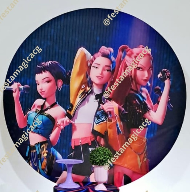 Painel Guerreiras Do Kpop - Olivete Filgueira