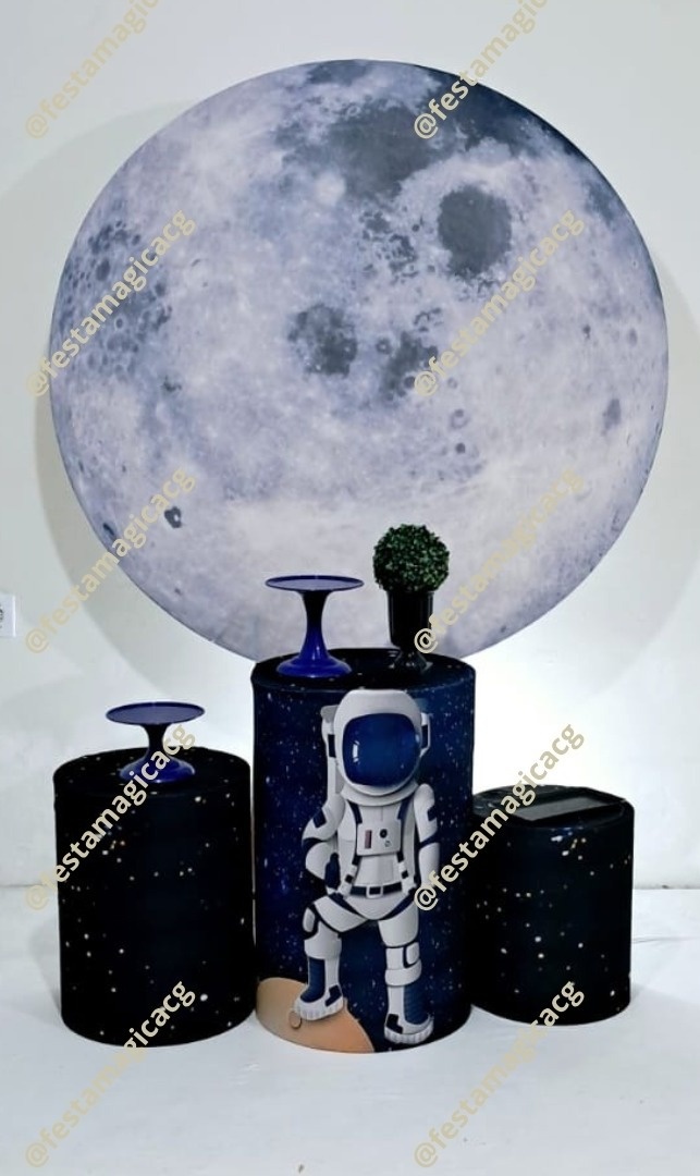 Kmini Lua Espaço Astronauta - Olivete Filgueira