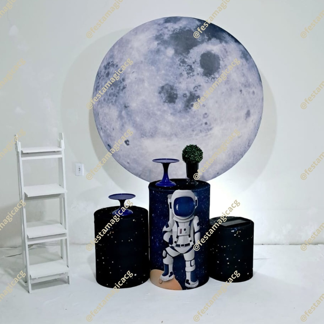 K1 Lua Espaço Astronauta - Olivete Filgueira