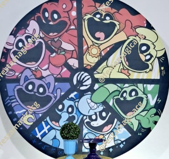 Painel Smilling Critters  - Olivete Filgueira