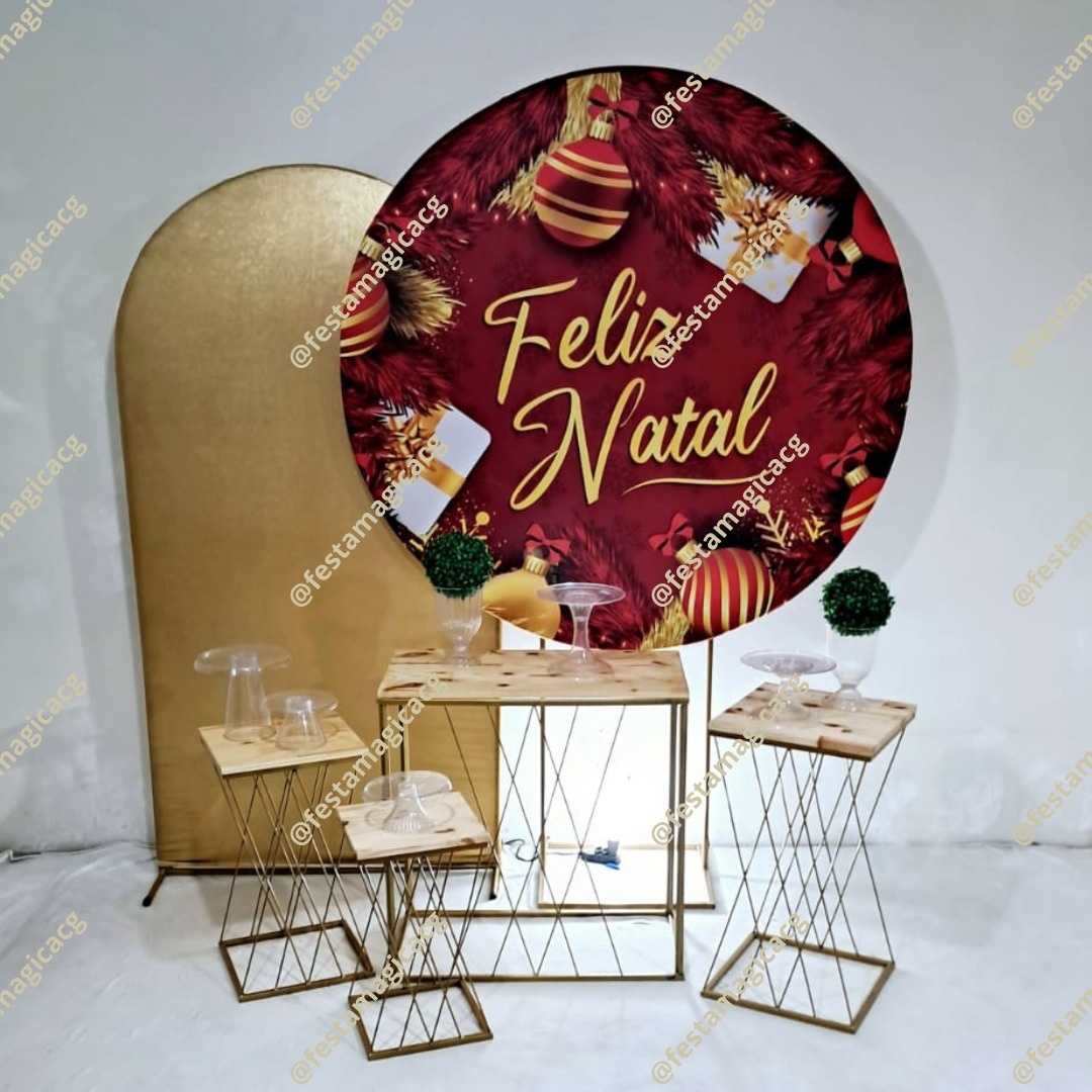 K3 Feliz Natal Vermelho Mesinhas - Olivete Filgueira