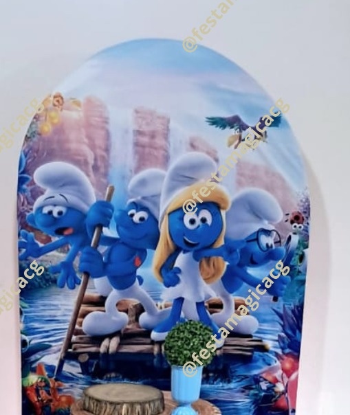 Capa Do Romano Smurf - Olivete Filgueira