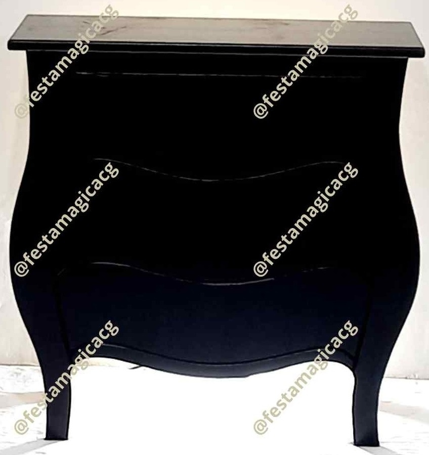 Mesa Bombe Preta - Olivete Filgueira