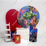 K3 Vingadores Fundo Azul - imagem 1