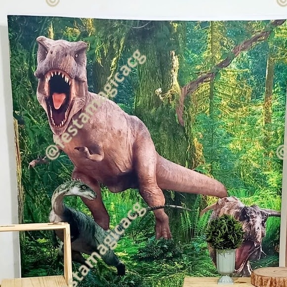 Capa Painel 2,20X1.50  Dinossauro - Olivete Filgueira
