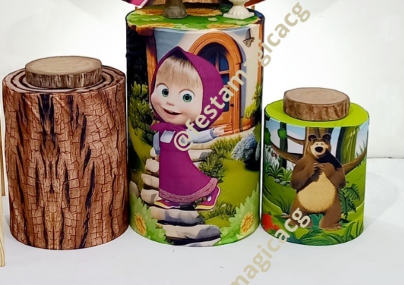 Capa Cilindro Marsha E O Urso - Olivete Filgueira