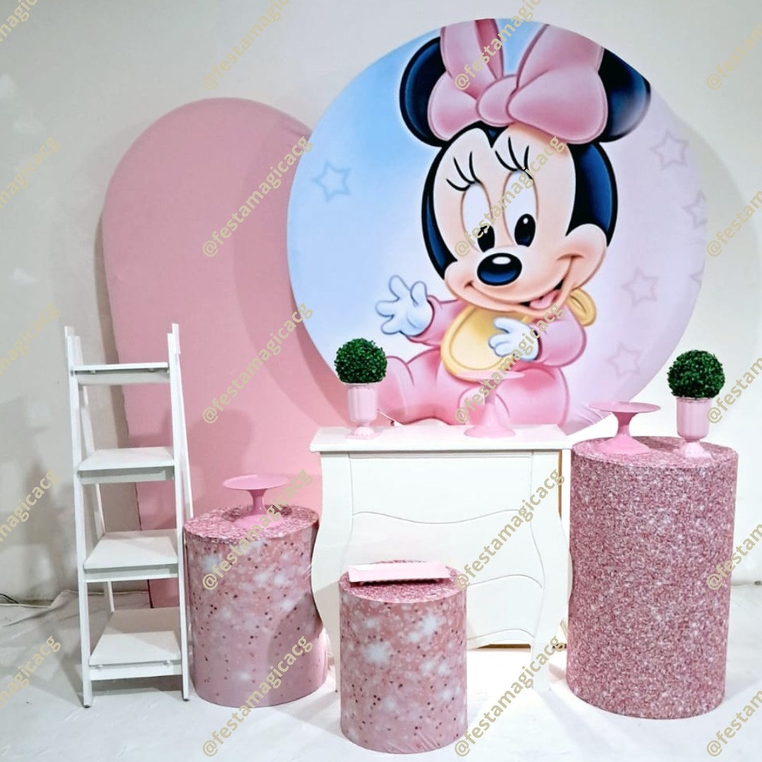 K3 Minnie Baby (Rosa) - Olivete Filgueira