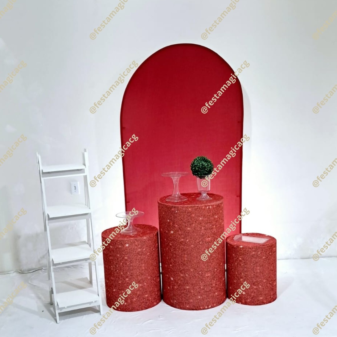 K1 Glitter Vermelho - Olivete Filgueira