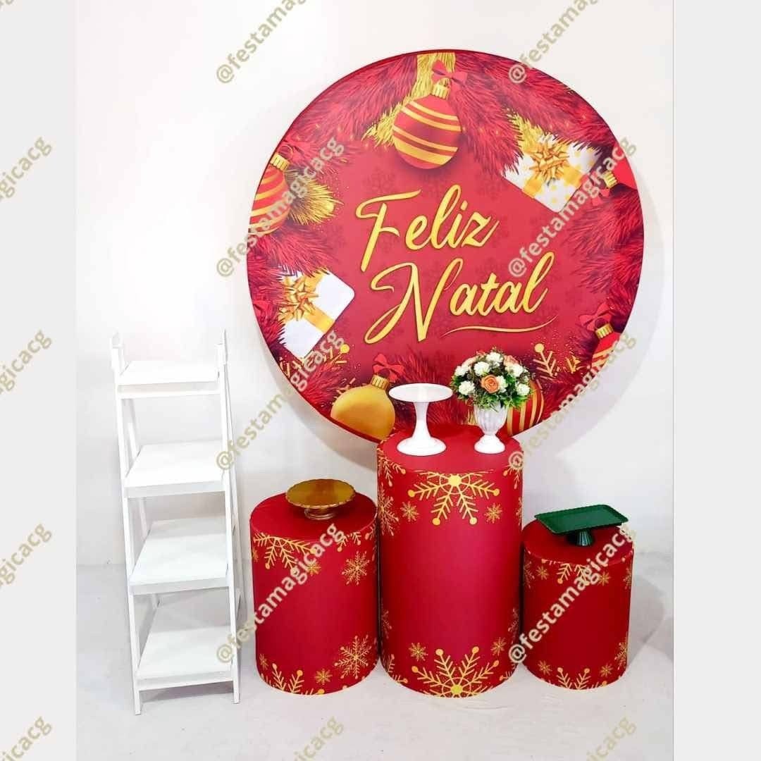 K1 Feliz Natal Bola  E Presentes - Olivete Filgueira