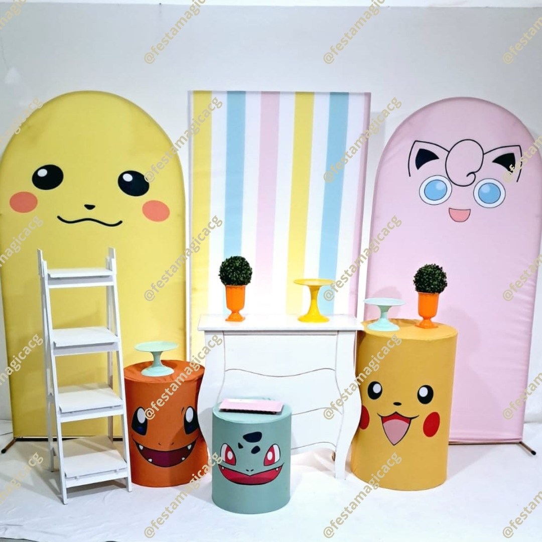 K4 Pikachu E Puff - Olivete Filgueira
