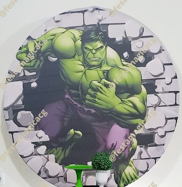Capa Painel Hulk  - Olivete Filgueira