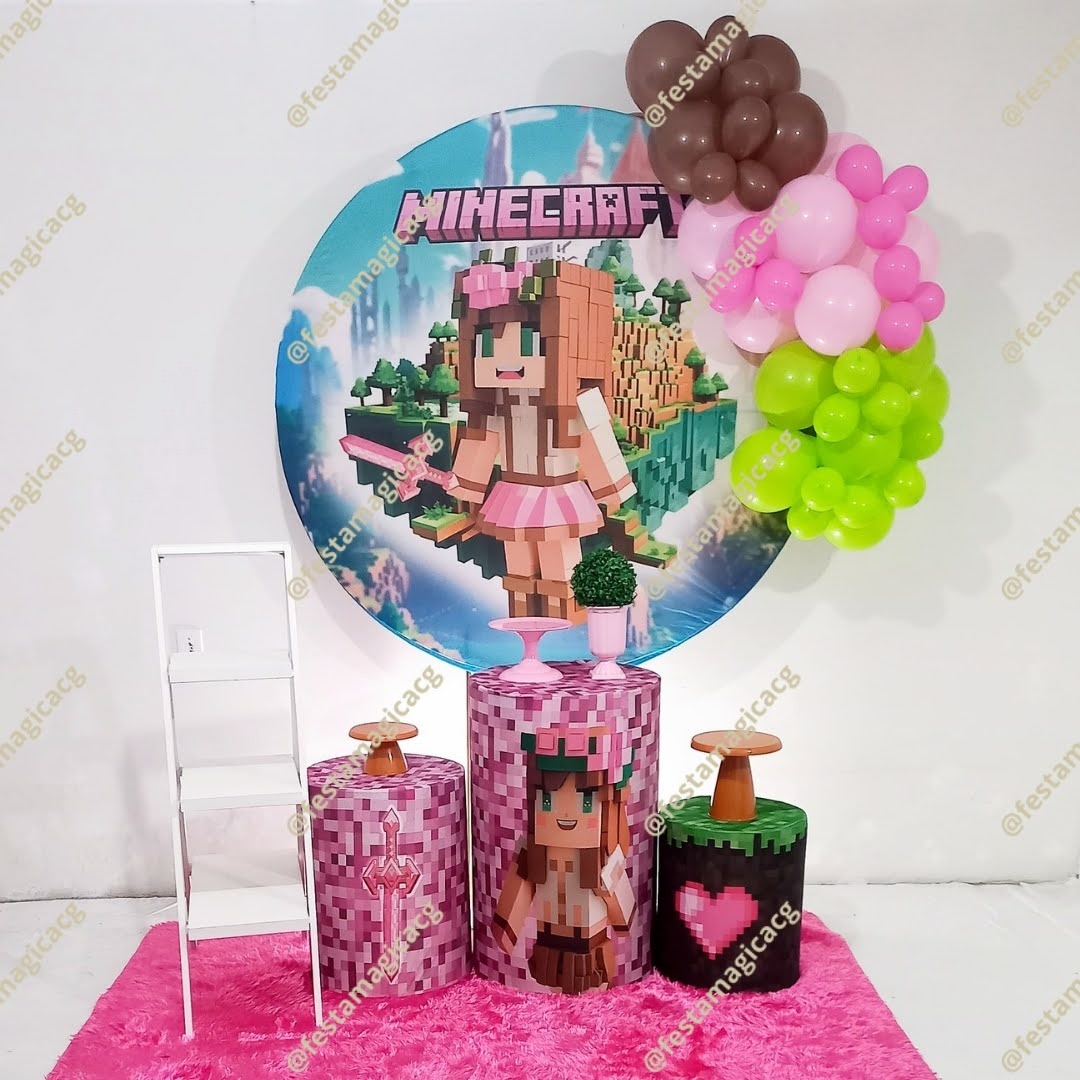 K1 Minecraft Feminino (Promocional) - Olivete Filgueira