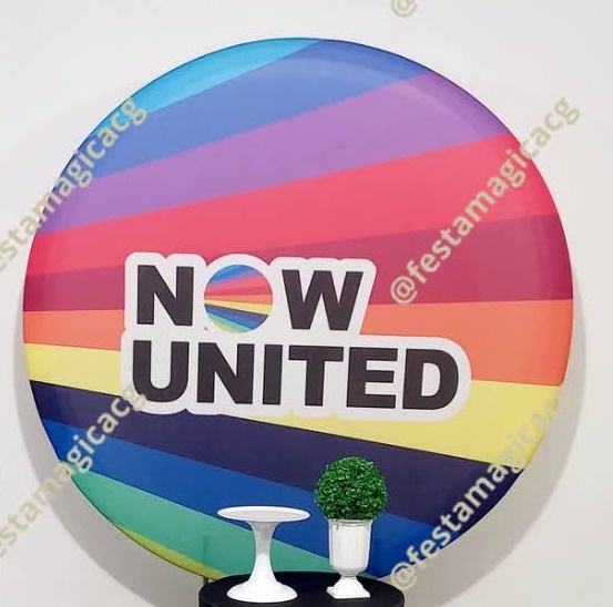Painel Now United  - Olivete Filgueira