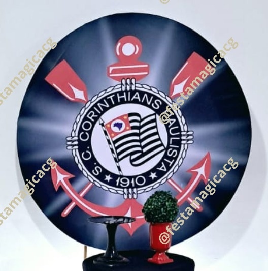 Capa Painel Redondo Corinthians - Olivete Filgueira