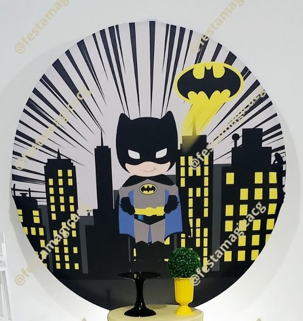 Painel Batman Baby - Olivete Filgueira