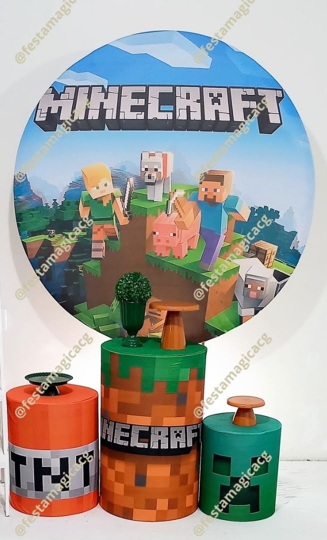 Kmini Minecraft Masculino 2 - Olivete Filgueira