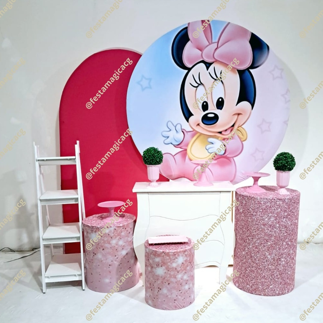 K3 Minnie Baby (Pink) - Olivete Filgueira