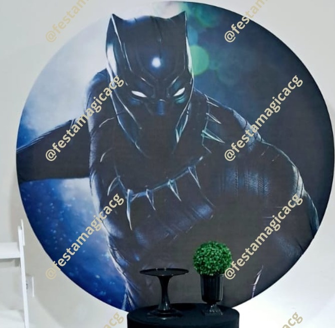 Painel Pantera Negra - Olivete Filgueira