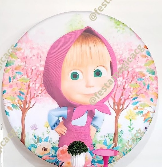 Painel Marsha E O Urso - Olivete Filgueira
