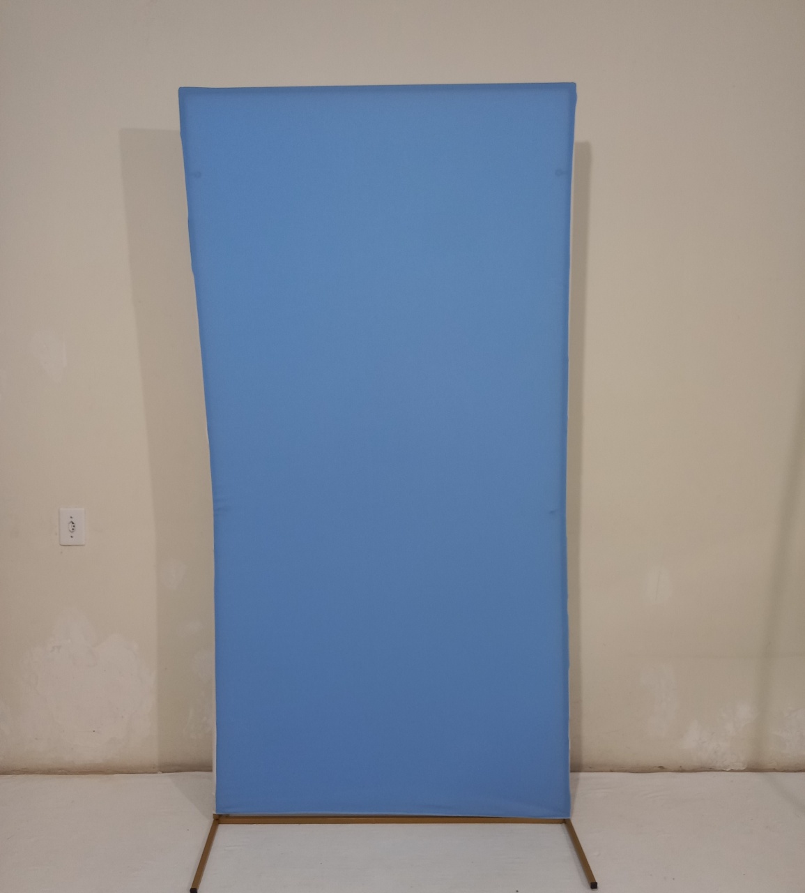 Painel Romano Retangular Azul Bebe - Olivete Filgueira