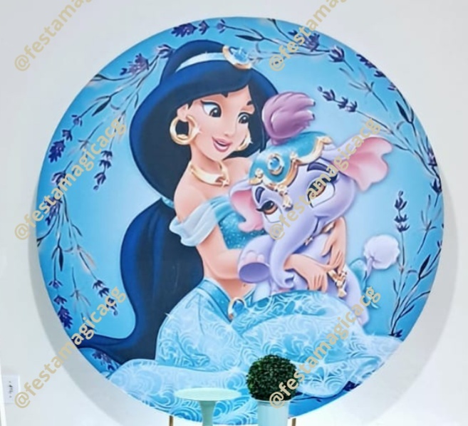 Capa Painel Redondo Jasmine 2 - Olivete Filgueira