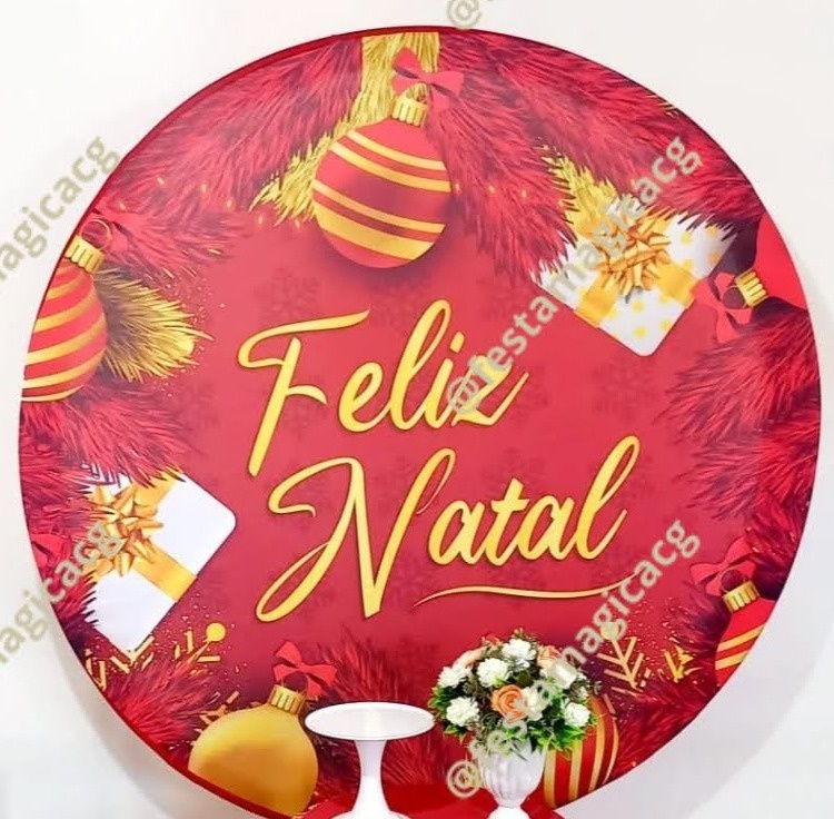 Painel Feliz Natal - Olivete Filgueira