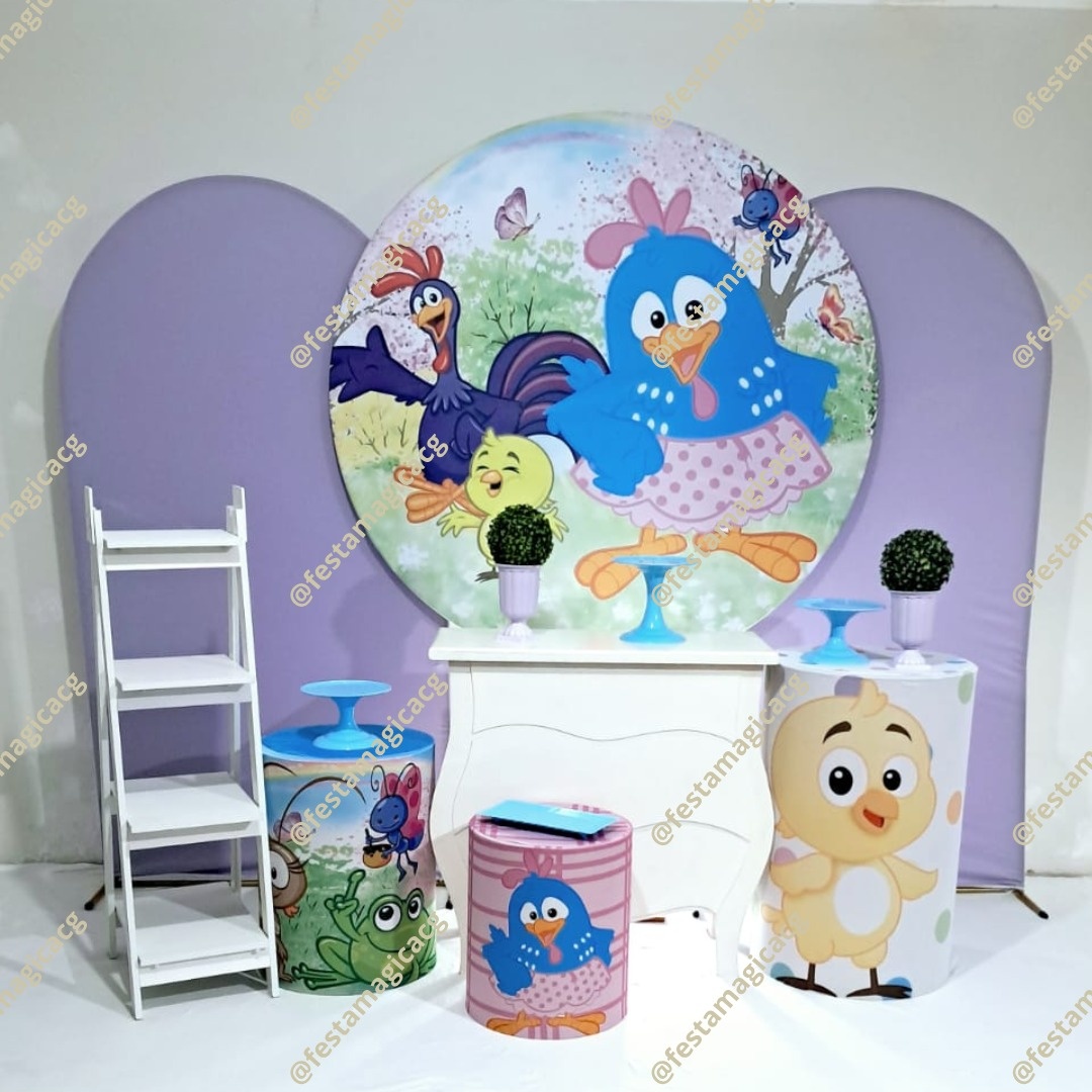 K4 Galinha Pintadinha Turma - Olivete Filgueira