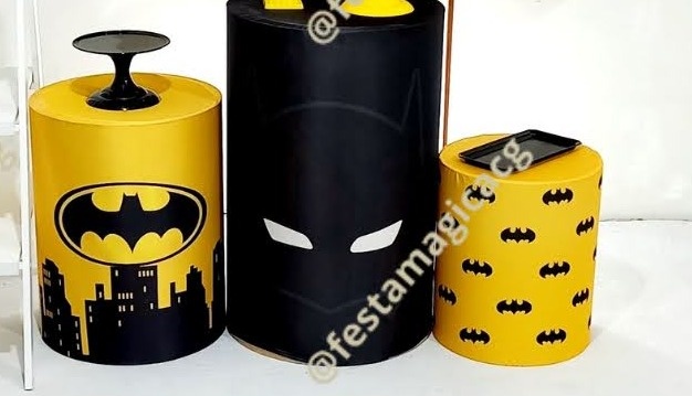Cilindro Batman Jovem - Olivete Filgueira