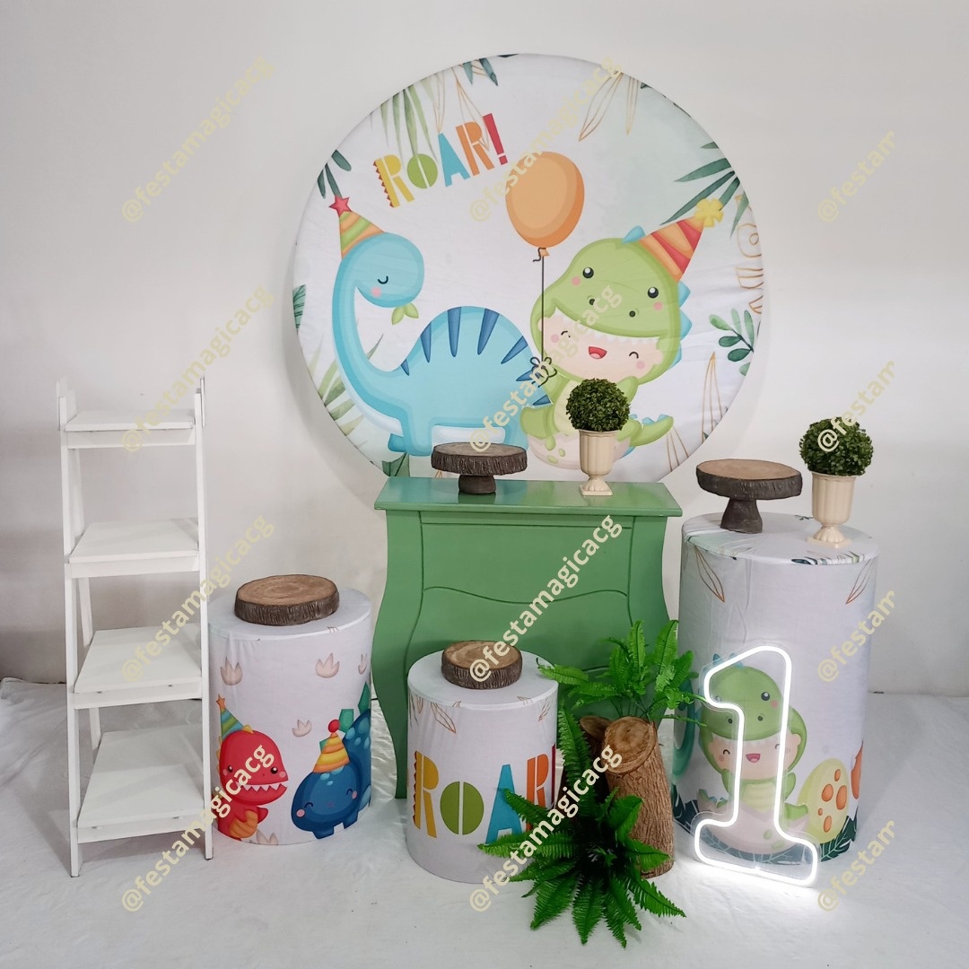 Kit 2 Dino Roar (Verde) - Olivete Filgueira