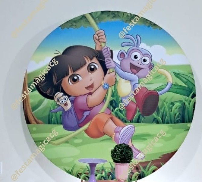 Painel Dora Aventureira   - Olivete Filgueira