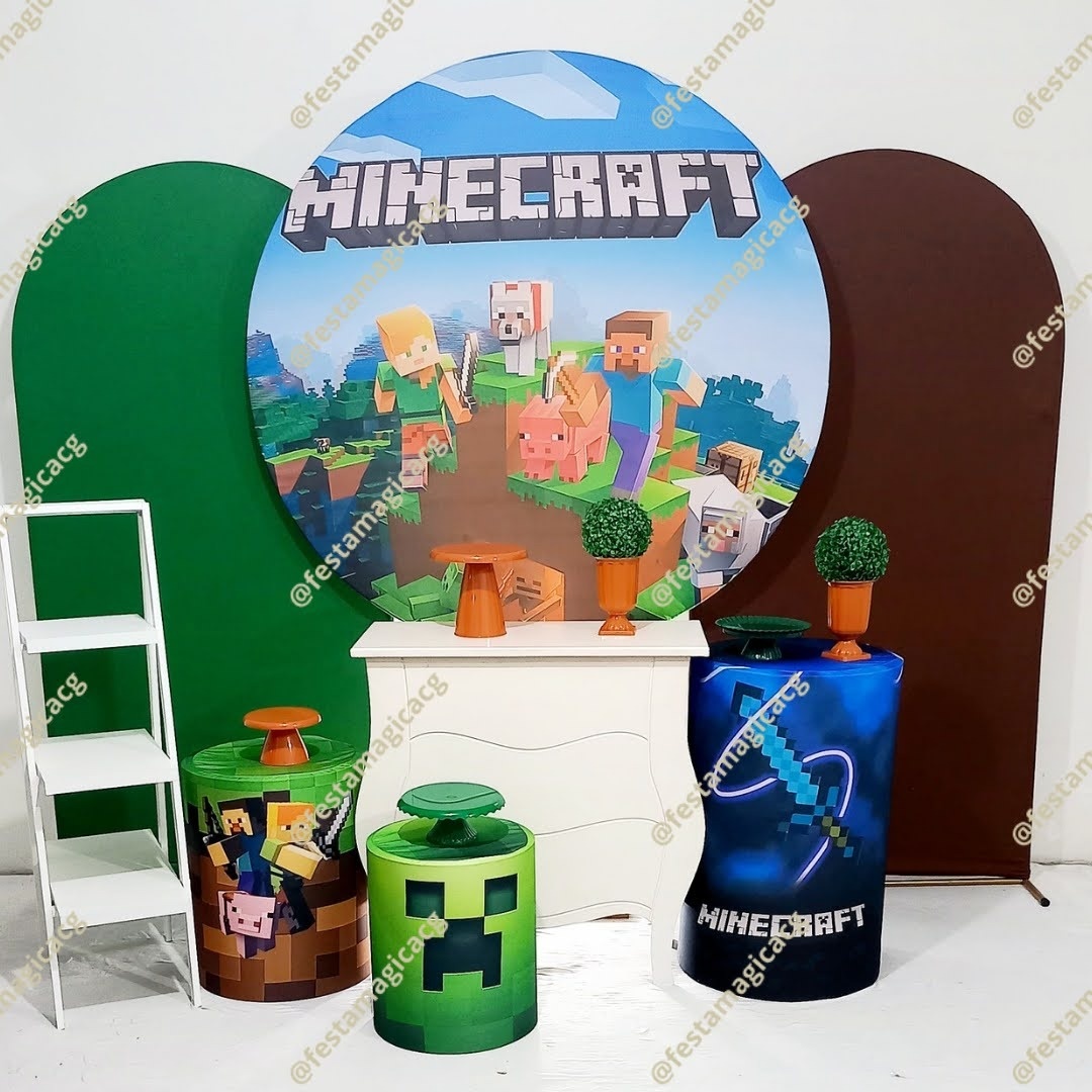 K4 Minecraft Masculino 1 - Olivete Filgueira