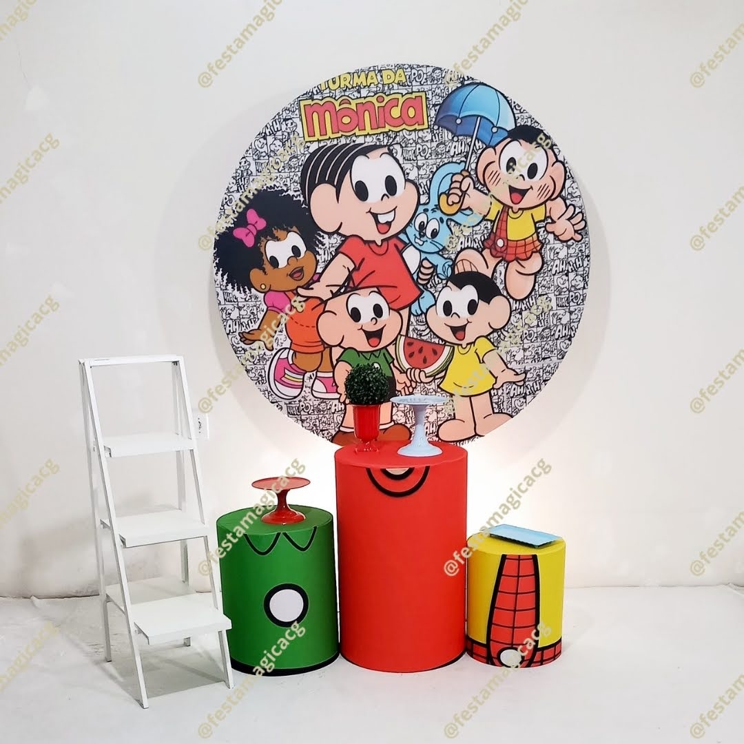K1 Turma da Monica Com Mileninha  - Olivete Filgueira