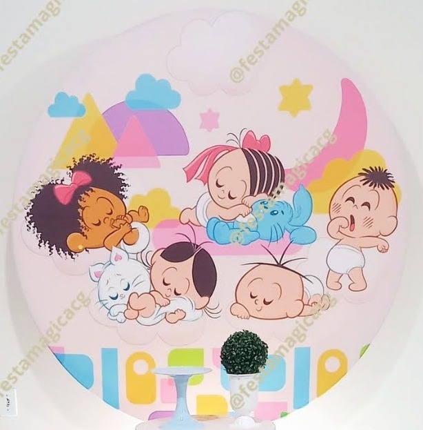 Painel Turma da Monica Baby - Olivete Filgueira