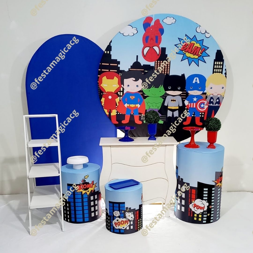 K3 Vingadores Baby 1  - Olivete Filgueira