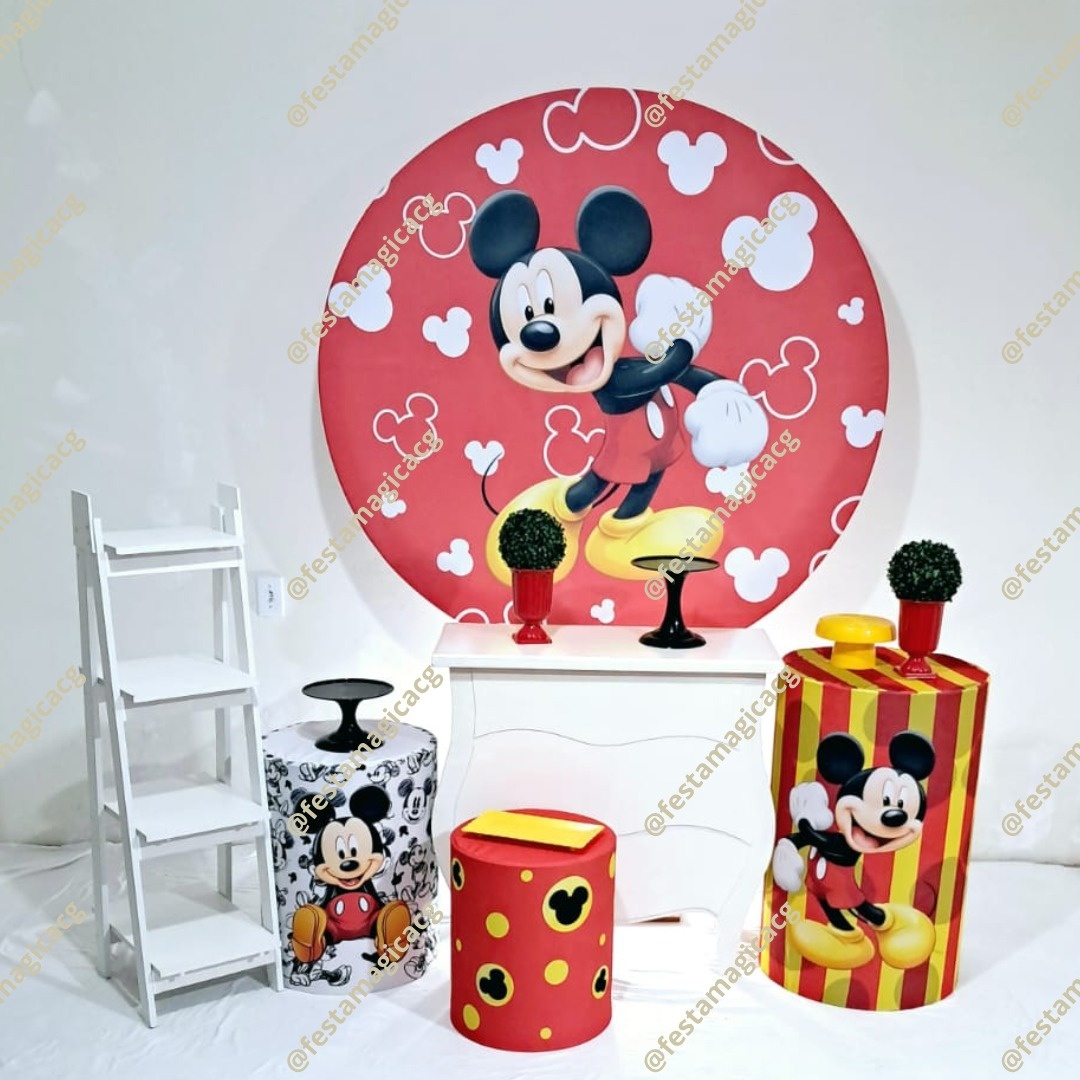 K2 Mickey Vermelho  - Olivete Filgueira