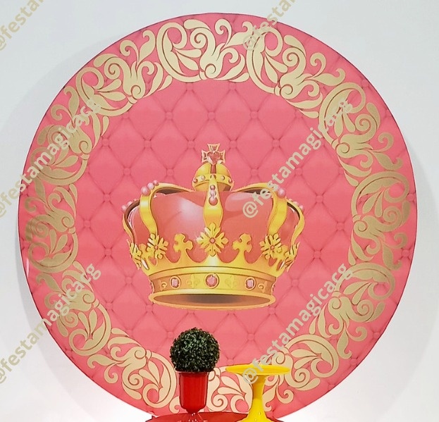 Painel Realeza Vermelho - Olivete Filgueira