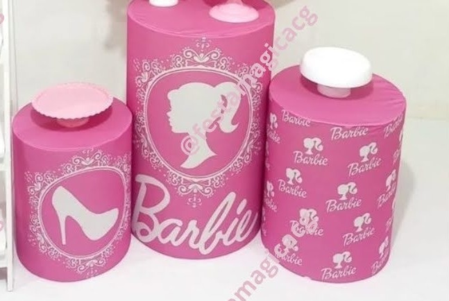 Cilindro Barbie Nome - Olivete Filgueira