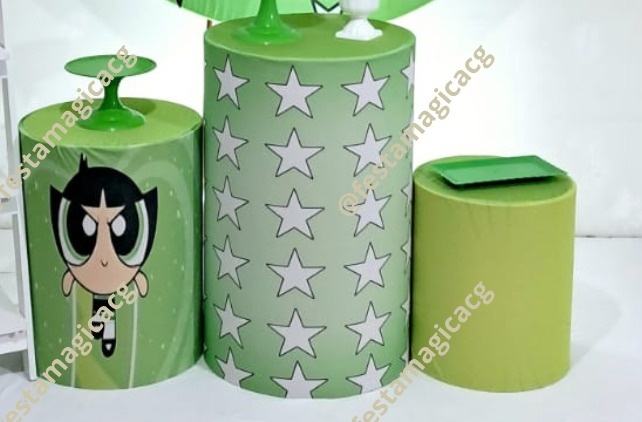 Cilindro Meninas Super Poderosas Docinho - Olivete Filgueira