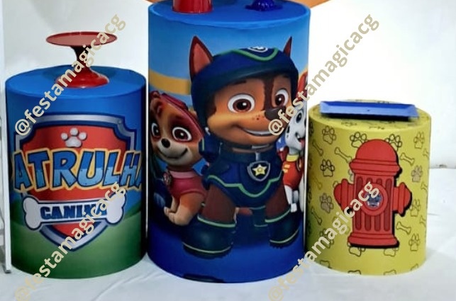 Cilindro Patrulha Canina 2 - Olivete Filgueira
