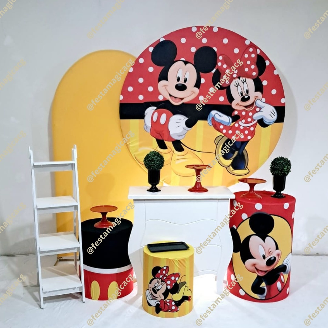 K3 Mickey E Minnie  - Olivete Filgueira